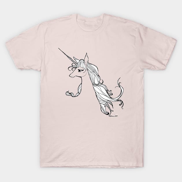 The Last Unicorn T-Shirt by Lyskei